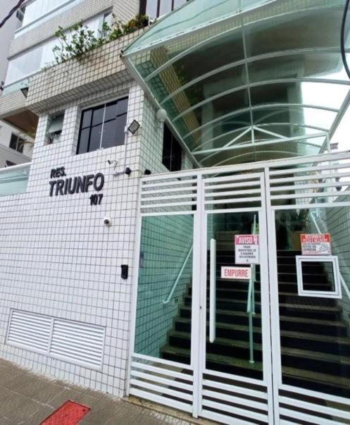 Appartement Jg Triunfo Waves - Praia Grande, Ocian - 50M Do Mar Extérieur photo